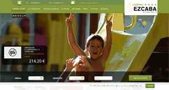 Desktop Screenshot of campingezcaba.com
